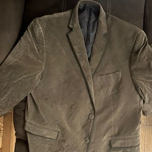 Stylish Van Heusen Dark Green Blazer